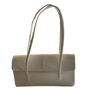 NWOT ALFANI LEATHER SUEDE LINED PURSE W/2 ZIPPER POCKETS AND CELL PHONE POCKET